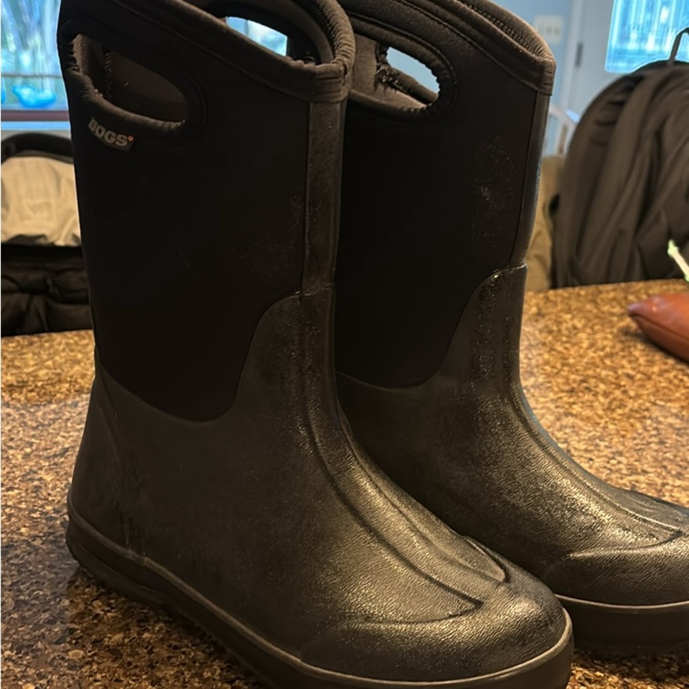 BOGS Black Waterproof Boots